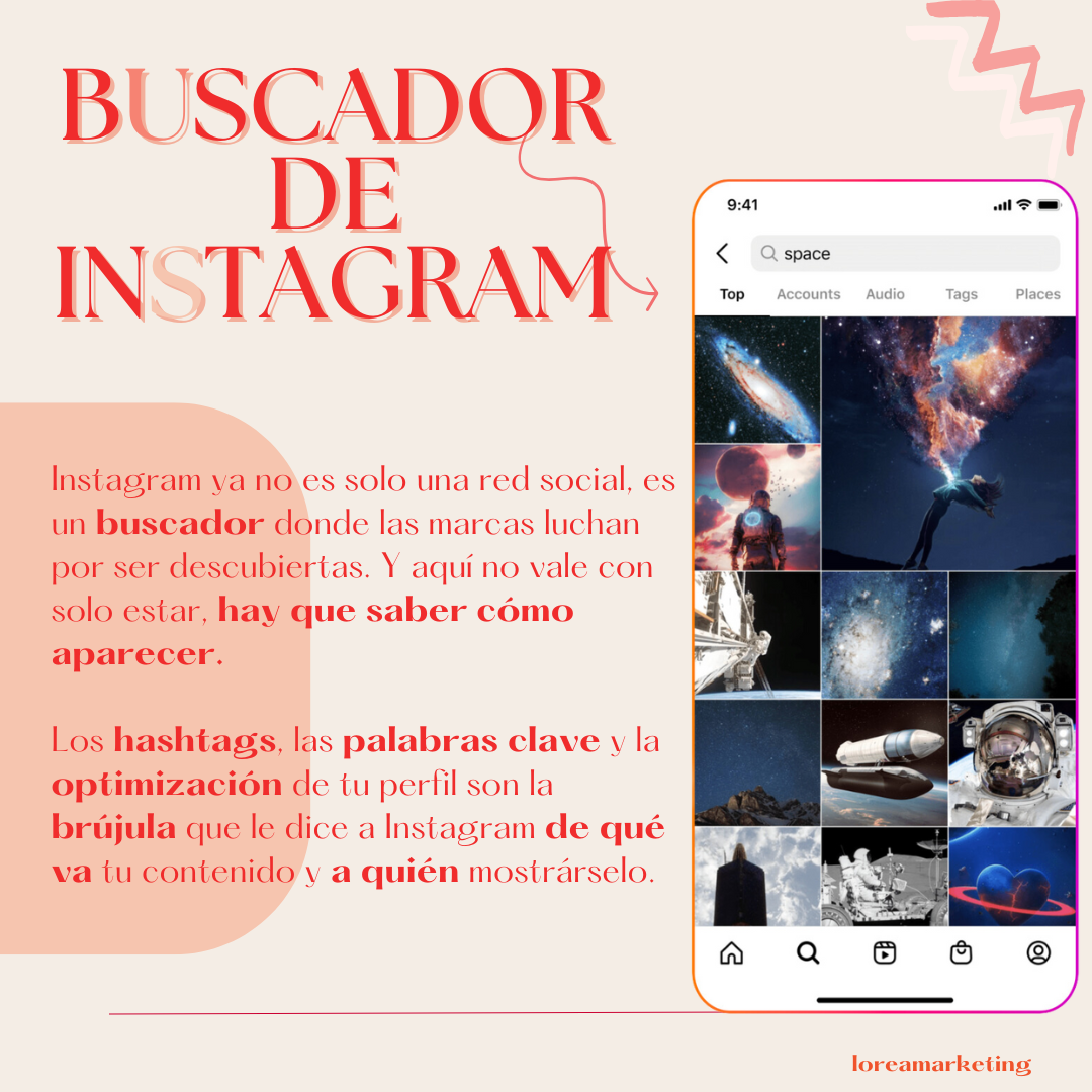 Instagram ya no es solo una red social, es un buscador